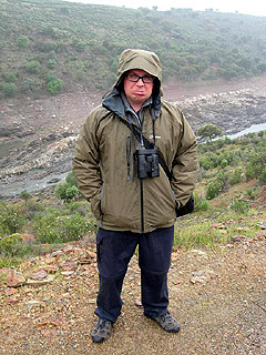 Duncan in the rain :(